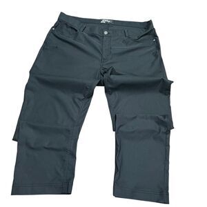 Nike Golf Tour Performance Pants Men’s 38x30 Dri-Fit Black Straight Leg